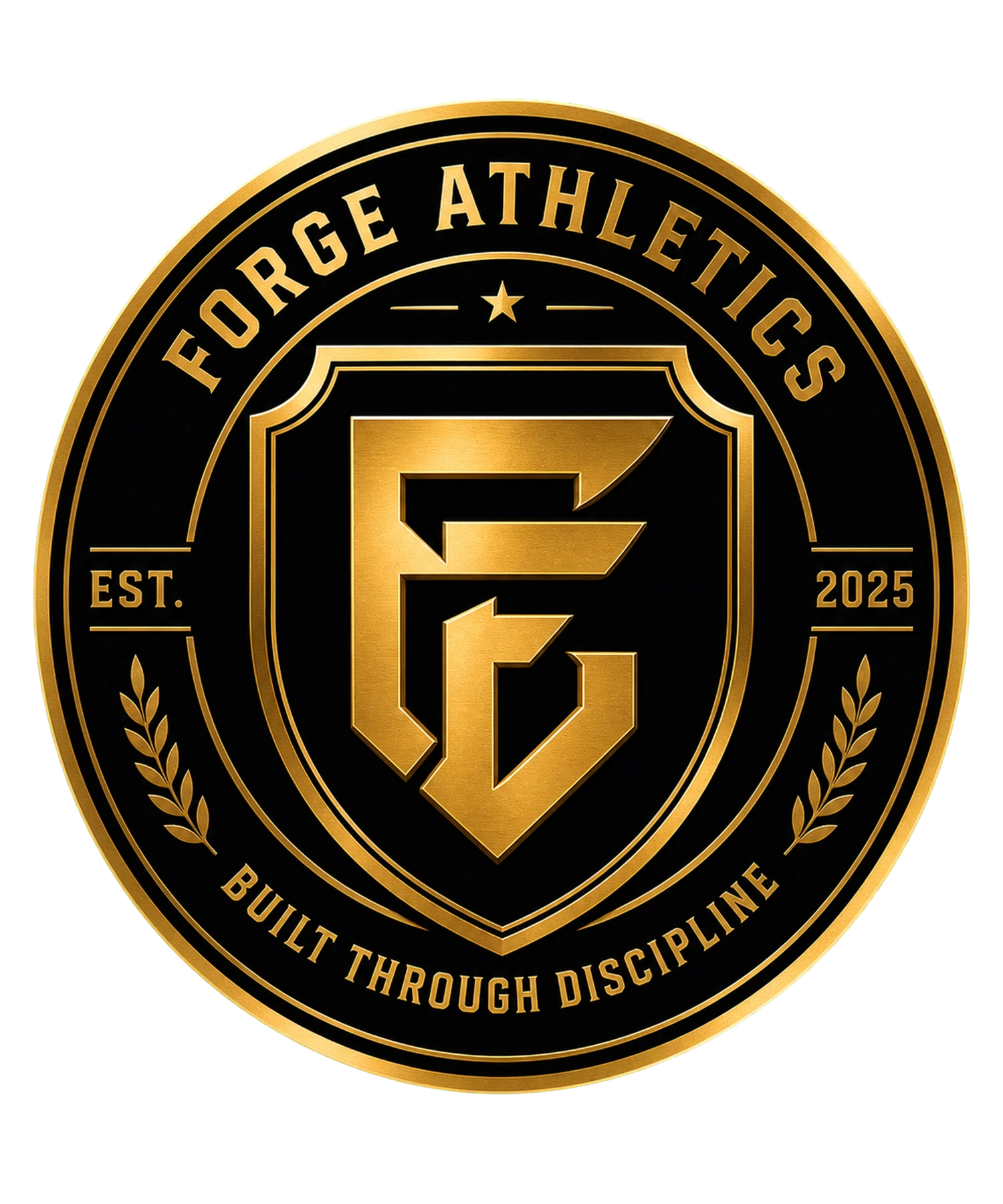 Forge Elite circular embroidery crest