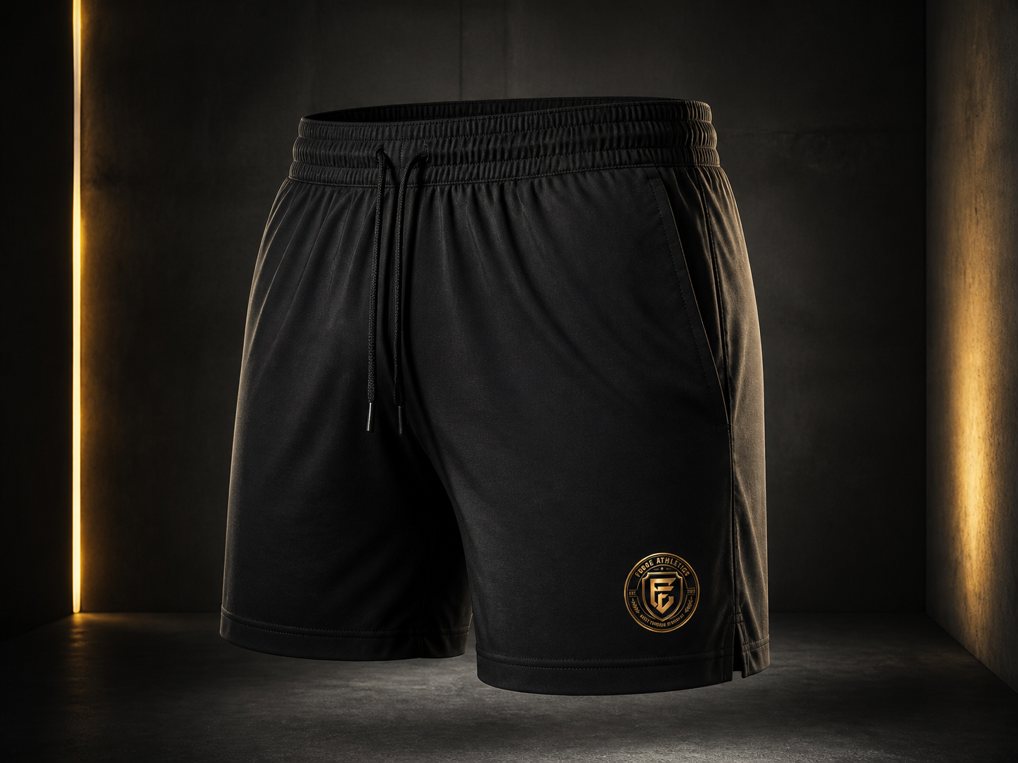 The Execution Short premium black shorts
